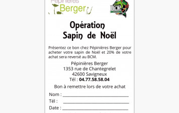 Votre sapin BCM / Pépinières Berger ! 🎄